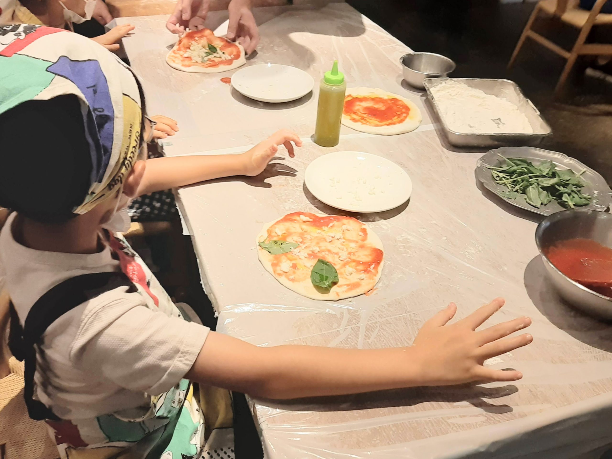 武蔵野カンプスで本格ピザ作り体験
